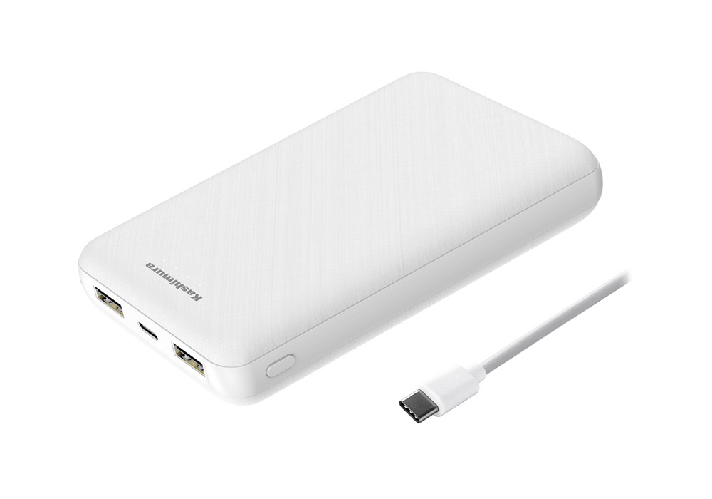 モバイルバッテリー20000mAh C WH