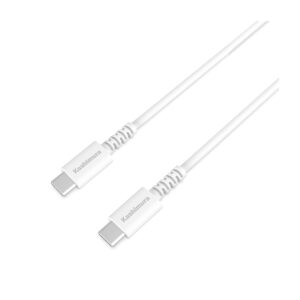 USB充電&同期ケーブル 50cm C-C WH