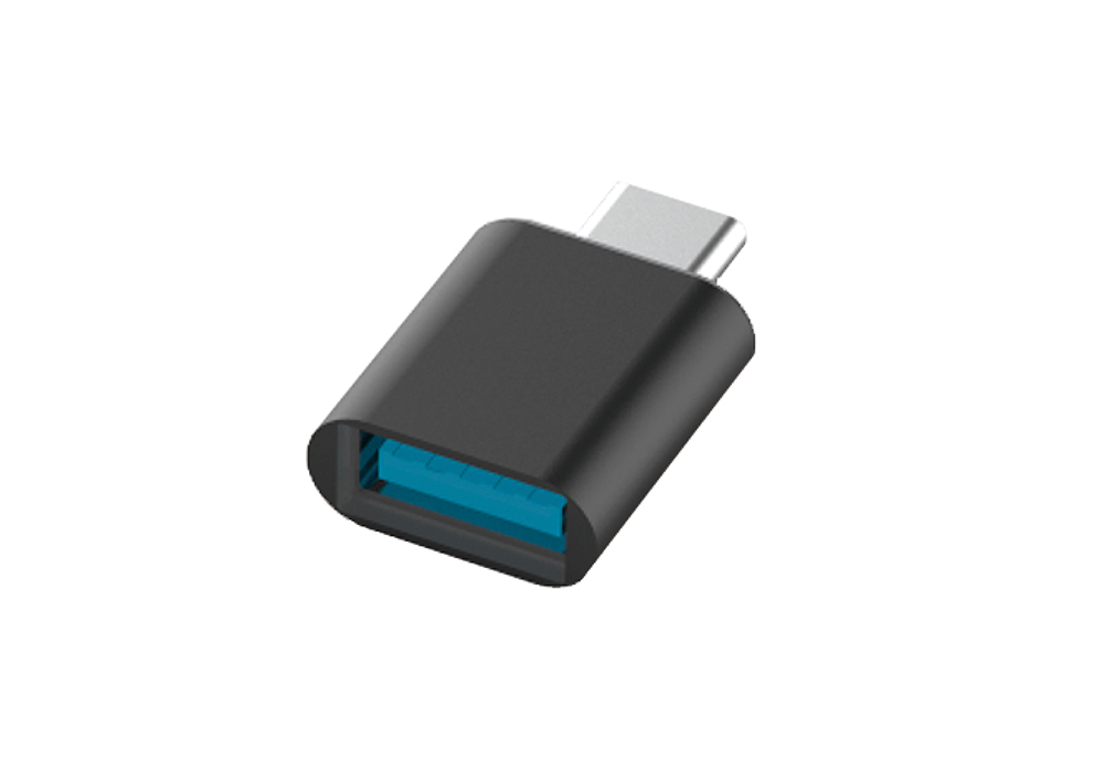USB変換アダプタ USB-A→Type-C BK