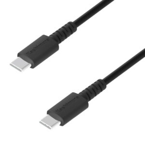 USB充電&同期ケーブル 1.2m C-C BK