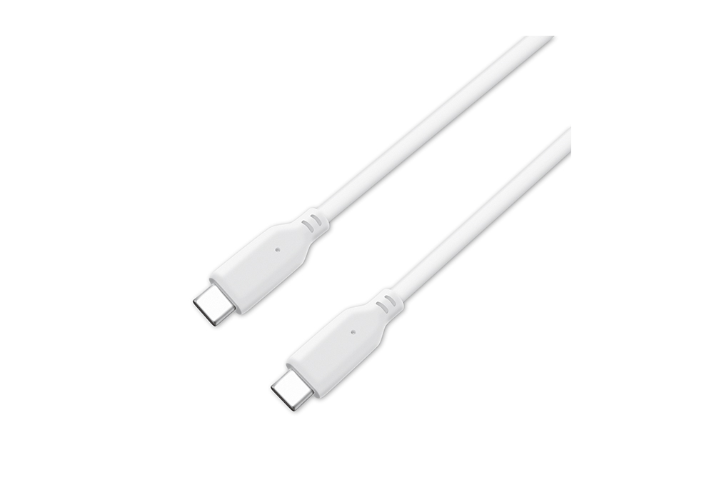USB充電&同期ケーブル 1m C-C IF WH