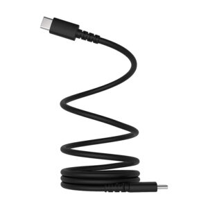 USB充電＆同期ケーブル マグネット内蔵 C-C 1m BK