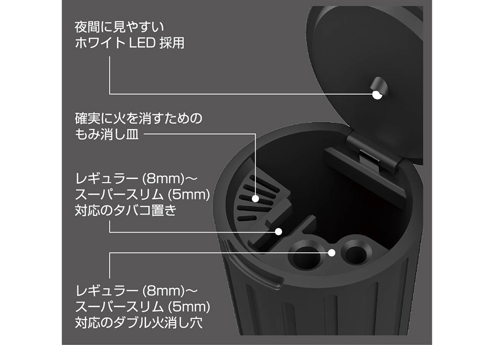ソーラーボトルアッシュ3 BK - 画像 (2)