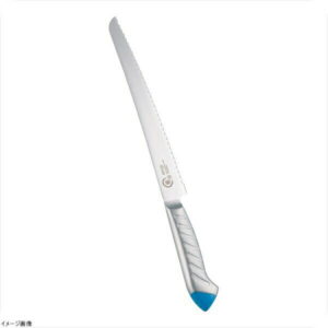 龍治 ステンカラー パンスライサー 23cm ブルー