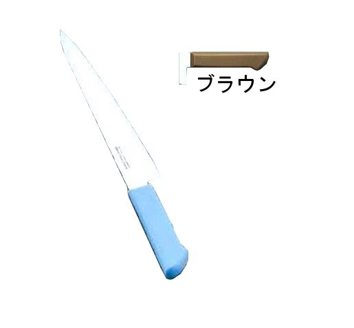 包丁・ナイフ マスターコック 抗菌カラー包丁 筋引(両刃)MCSK-270 27cm グリーン(1-0338-0308)