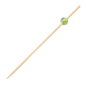 ヤマコー 用美 業務用 ビーズ串9cm 緑 (50本入) yamaco21604(代引不可)