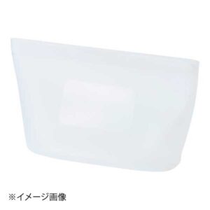 遠藤商事株式会社 シリコンスタンドアップバッグFP013 1000mlクリア FP013CL