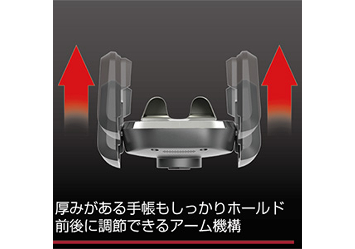 手帳対応自動開閉ホルダー エアコン取り付け - 画像 (4)