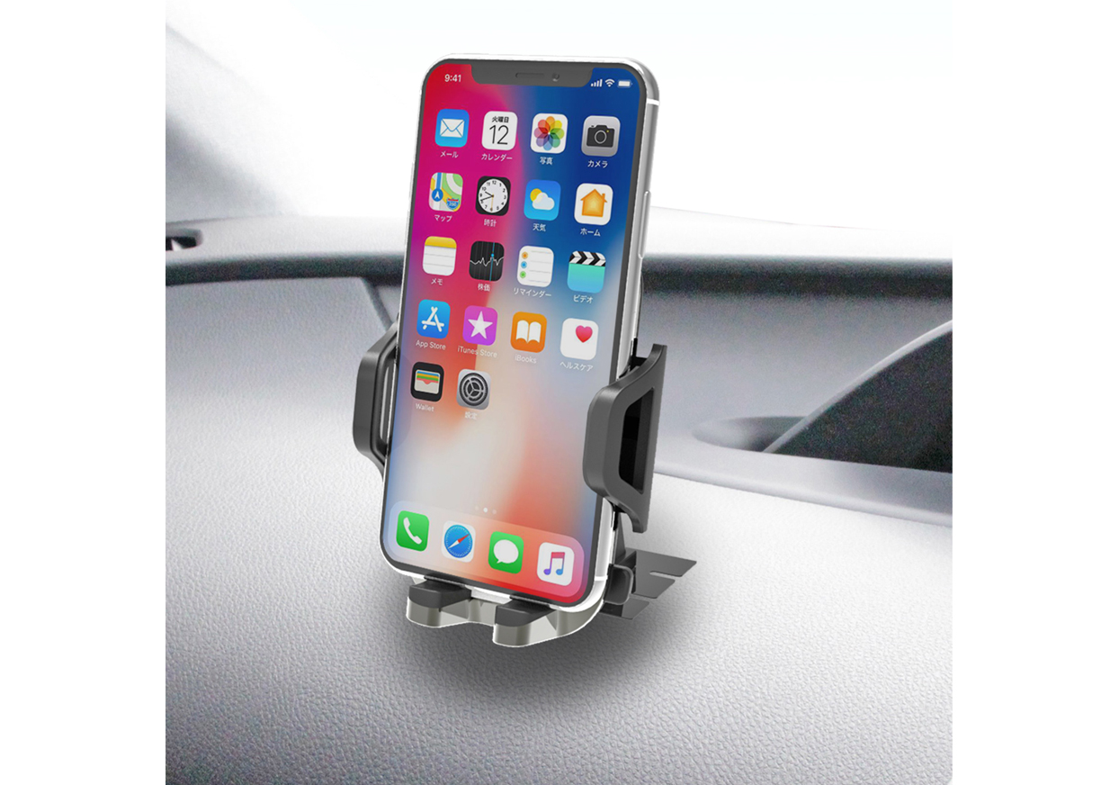 スマホホルダー 両面テープ貼り付け - 画像 (6)