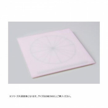 山県化学(ヤマケン) 積層目盛入りまな板 (正方形) M ピンク