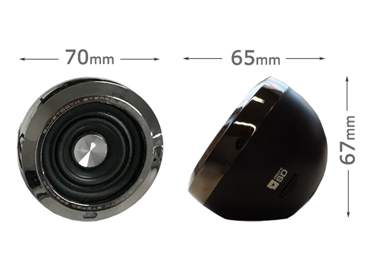 Bluetoothステレオスピーカー EQ MP3プレーヤー付 - 画像 (5)