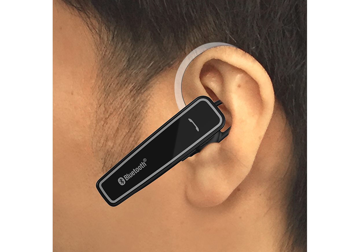 Bluetooth イヤホンマイク ノイズキャンセラー USB - 画像 (2)