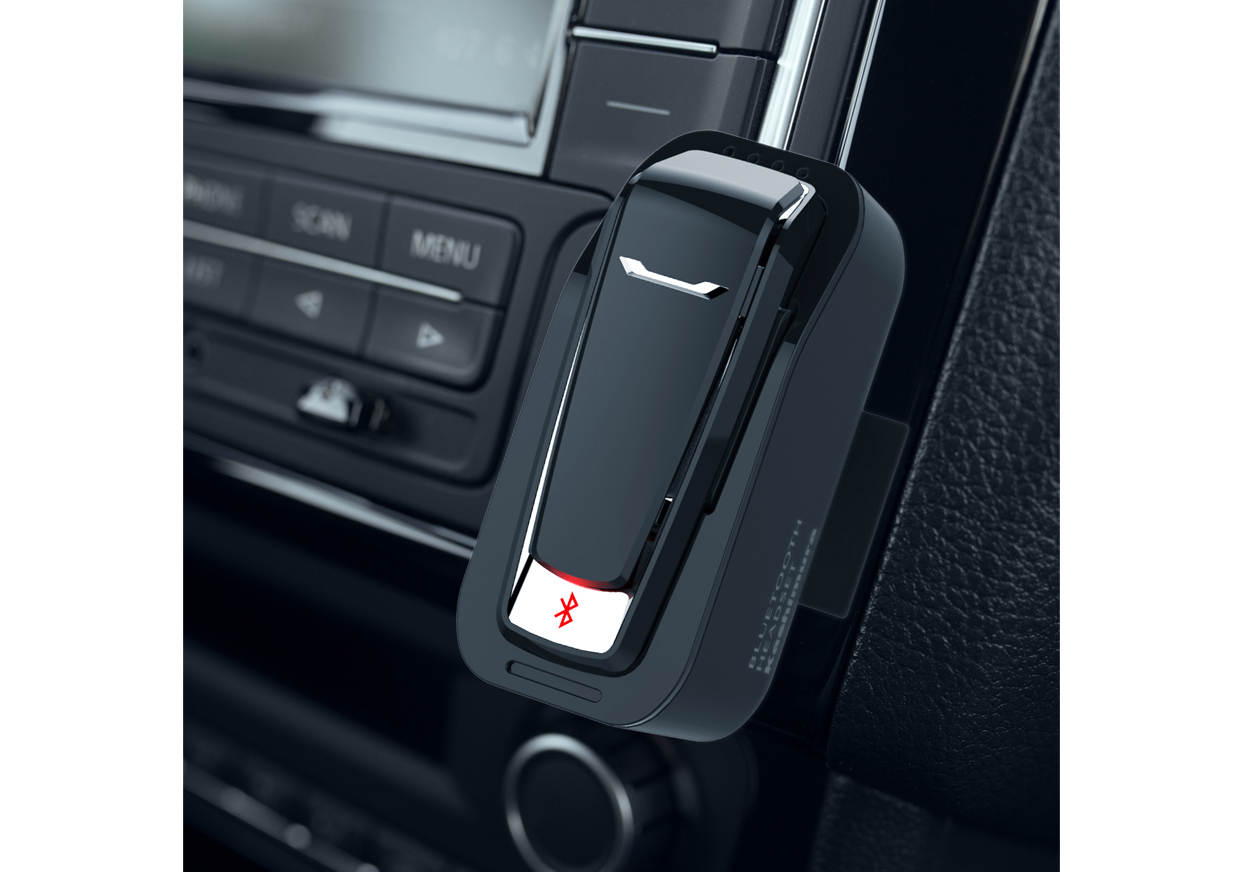 防水 Bluetoothイヤホンマイク 充電ケース付 - 画像 (3)