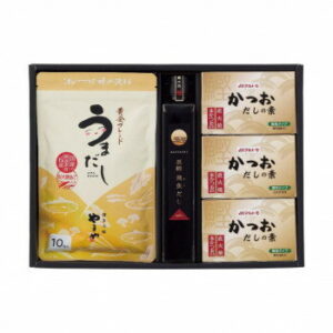 やまや うまだし かつおだし 長崎飛魚だし 詰合せ ギフト お返し 内祝い 【日本製 900g 3種セット】 だし詰合せ Dasi-BN 4228-022