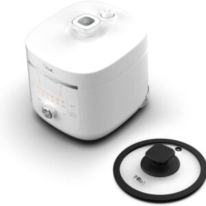 T-fal ティファール ラクラ・クッカー 電気圧力鍋 ホワイト CY3611JP 旨み ガラス蓋付属