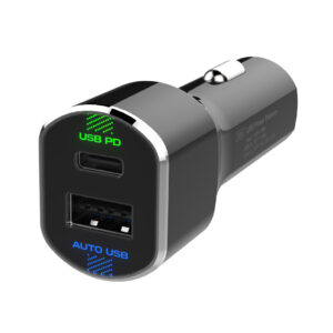 DC-PD-9V2A/リバーシブルUSB　2ポート 自動判定 インジケータ