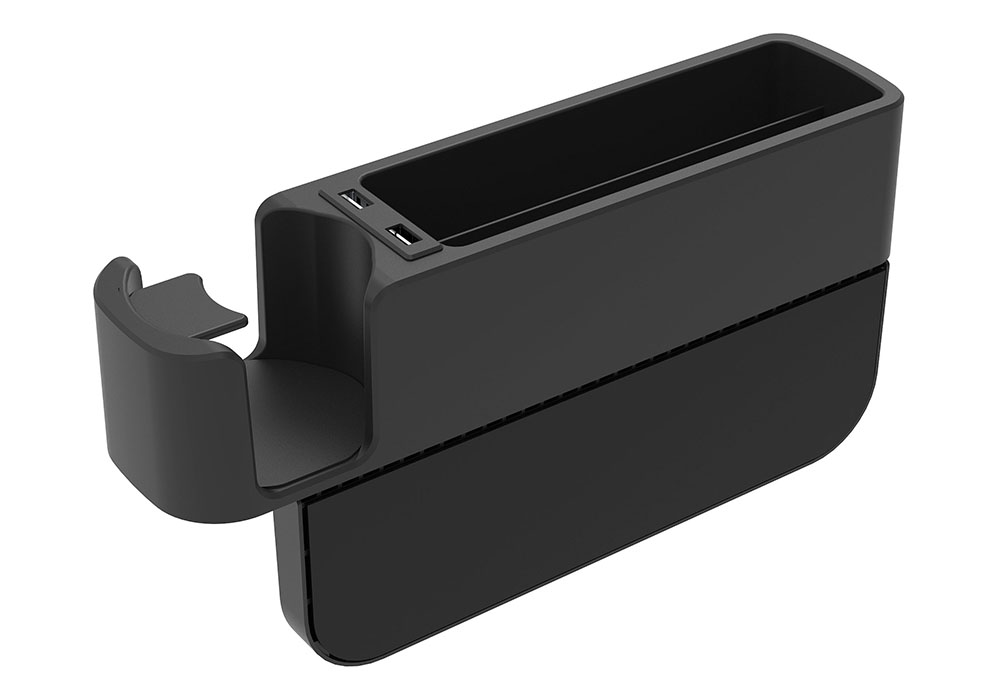 シートポケット USB2ポート付