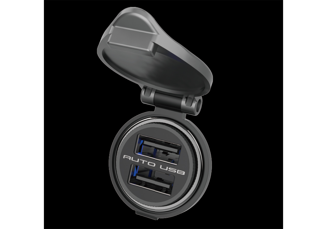DC-24W USB 2ポート 自動判定 コンパクト - 画像 (2)