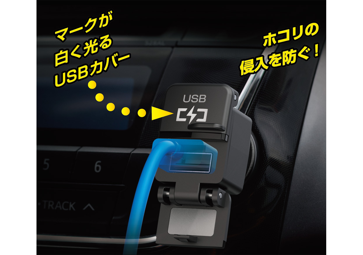 純正風 DC-4.8A USB2ポート 自動判定 - 画像 (4)