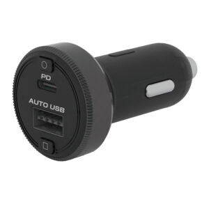 DC-42W USB 2ポート PD30W 自動判定 アンビエントライト付き