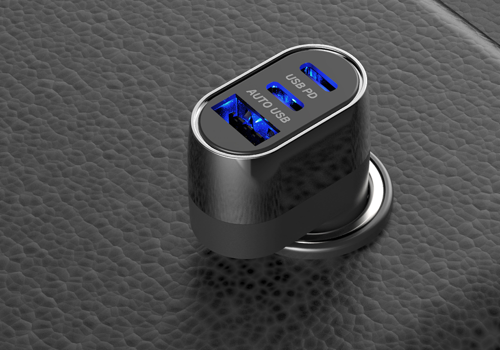 DC-47W USB 3ポート コンパクト 自動判定 - 画像 (3)