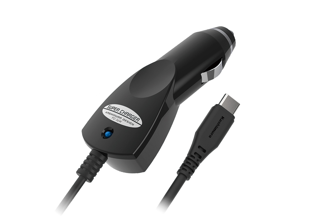 DC充電器 PD36W Type-C BK