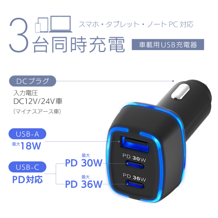 DC-60W USB3ポート C2A1 - 画像 (2)