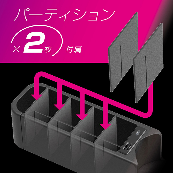 シートポケット USB-A/Cポート付 - 画像 (5)