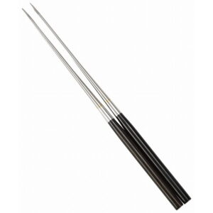 純チタン 黒檀柄盛箸(ステン口)165mm 2716 盛箸・菜箸 箸(代引不可)【送料無料】