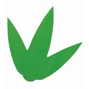 バラン 三枚笹(1000枚入)大 117×114(代引不可)【送料無料】