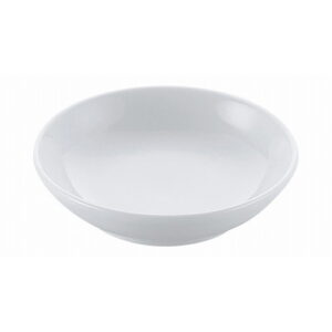 磁器 中華食器 白 深皿 10cm(代引不可)