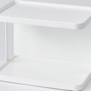アスベル調味料ラックマグネットスリムレギュラー兼用壁面取り付け浮かせる収納白