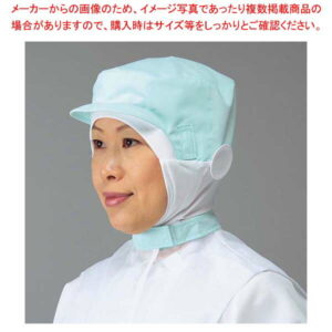 【まとめ買い10個セット品】 頭巾帽子 ケープ付タイプ 9-1013 グリーン LL