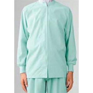 【まとめ買い10個セット品】 男女兼用ブルゾン(長袖)8-425 グリーン L【ECJ】