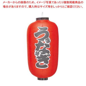 【まとめ買い10個セット品】 ビニール提灯 262 うなぎ 12号長