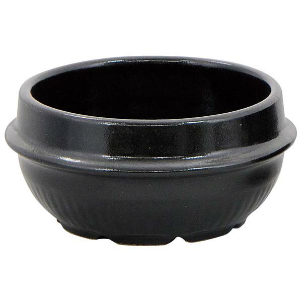 耐熱陶器 チゲ鍋(黒仕上げ)15.5cm【ECJ】