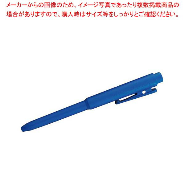 【まとめ買い10個セット品】バーキンタボールペン(赤インク)J802 本体青 66216501