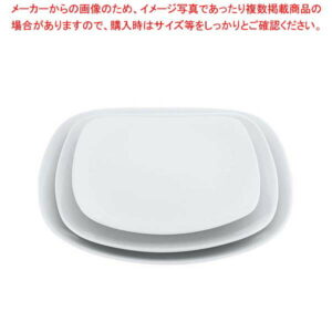 【まとめ買い10個セット品】 磁器 中華・洋食兼用食器 白撫角皿 19cm