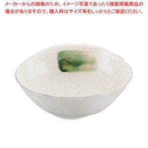 【まとめ買い10個セット品】 和食器コレクション 筆織部 変形大鉢