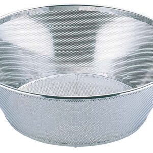 UK 18-8 パンチング 平底 揚ザル 51cm 業務用 7300900