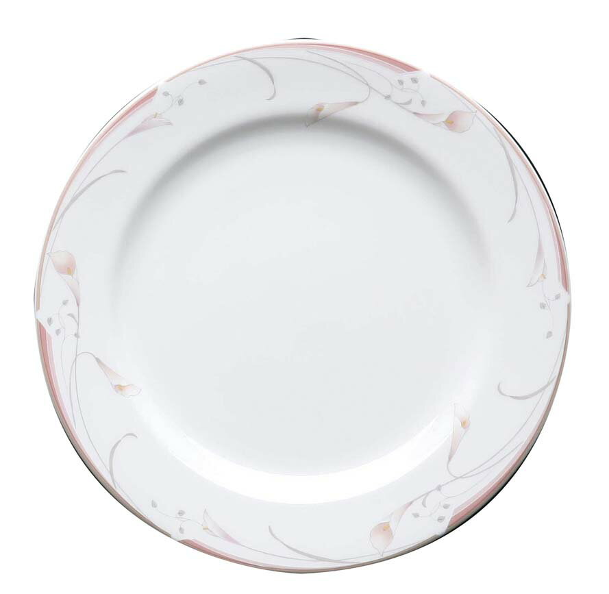 フラワーピンク 23cm プレート OFM01-209 業務用 7538560