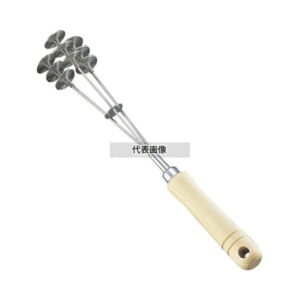 木柄 米トギ器 K-11 18-8(ステンレス) 290×53 290×53 泡立 No.8114100