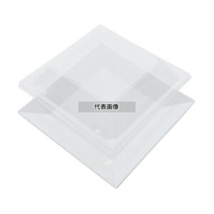 ニシキ プラ容器 角皿 30用蓋 (10枚入) 305×305×H33 厨房消耗品 No.8386230