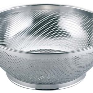 【在庫限り】UK 18-8 パンチング 浅型ザル 55cm 業務用 8783500