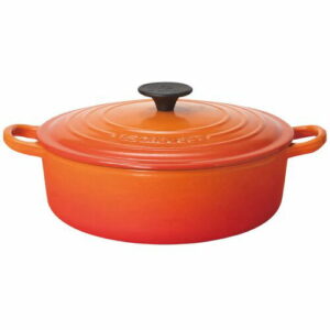 ル･クルーゼ（Le Creuset） ココットジャポネーズ 24cm オレンジ （日本正規販売品）