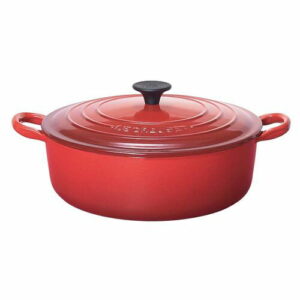 ル･クルーゼ（Le Creuset） ココットジャポネーズ 24cm チェリーレッド （日本正規販売品）