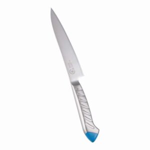 龍治 ステンカラー ペティーナイフ 15cm ブルー(代引不可)