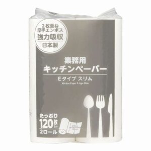 キッチンペーパー Eタイプスリム (1ケース24ロール入)(代引不可)【送料無料】