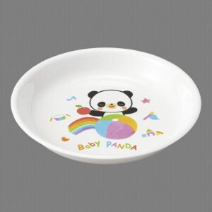 エンテック メラミンお子様食器「赤ちゃんパンダ」 PA-25 中皿 [RAK1101]