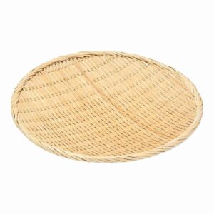 竹製 丸盆ザル(並) 39cm 15-097H(代引不可)